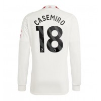 Pánský Fotbalový dres Manchester United Casemiro #18 2023-24 Třetí Dlouhý Rukáv